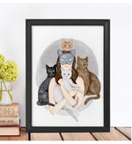 Load image into Gallery viewer, Cat lady
