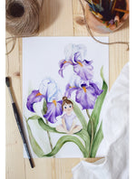 Load image into Gallery viewer, Purple Iris
