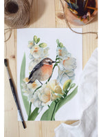 Load image into Gallery viewer, Mărăcinar printre frezii
