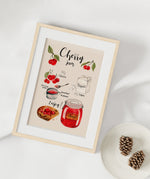 Load image into Gallery viewer, Cherry jam recipe
