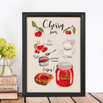 Load image into Gallery viewer, Cherry jam recipe
